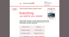 Desktop Screenshot of internet-tsp.co.uk